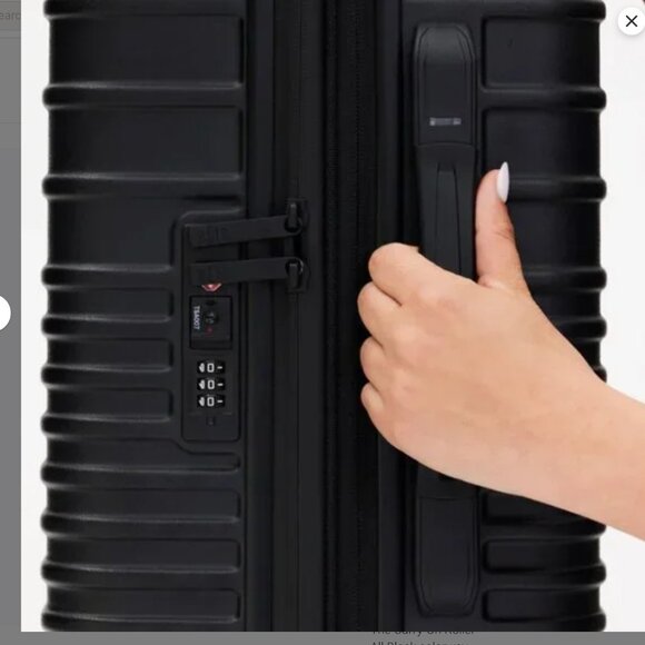 NIB BEIS The Carry-On Roller- All Black - Picture 5 of 10